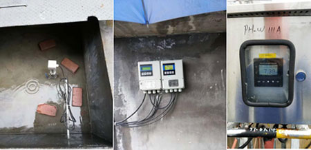 聯(lián)測(cè)pH、電磁服役于浙江建業(yè)化工污水處理站