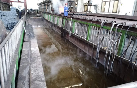 聯測儀表服役于淬火車間