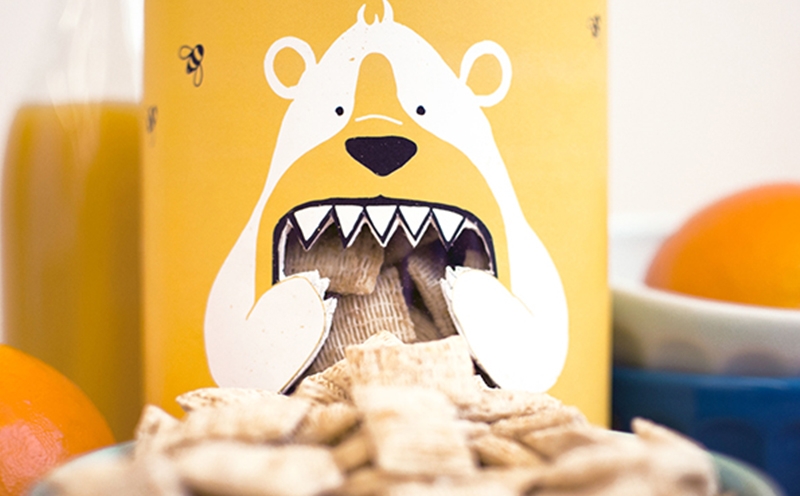 谷物早餐創(chuàng)意包裝設(shè)計!雨時糧農(nóng)產(chǎn)品版畫包裝設(shè)計