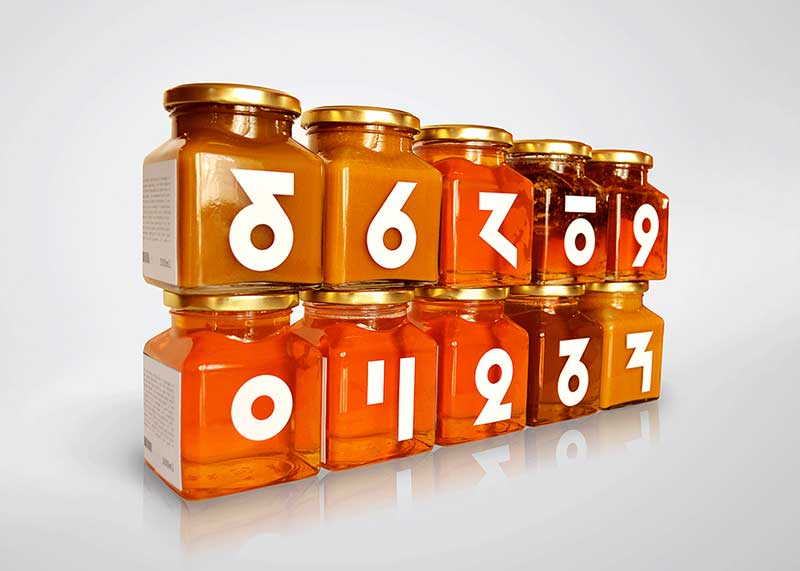 手繪包裝設計-特色蜂蜜包裝設計-杭州專業的包裝設計公司