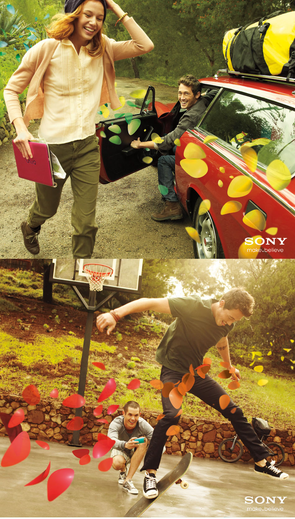 索尼&ldquo;花瓣&rdquo;體驗(yàn)店品牌視覺形象設(shè)計(jì)