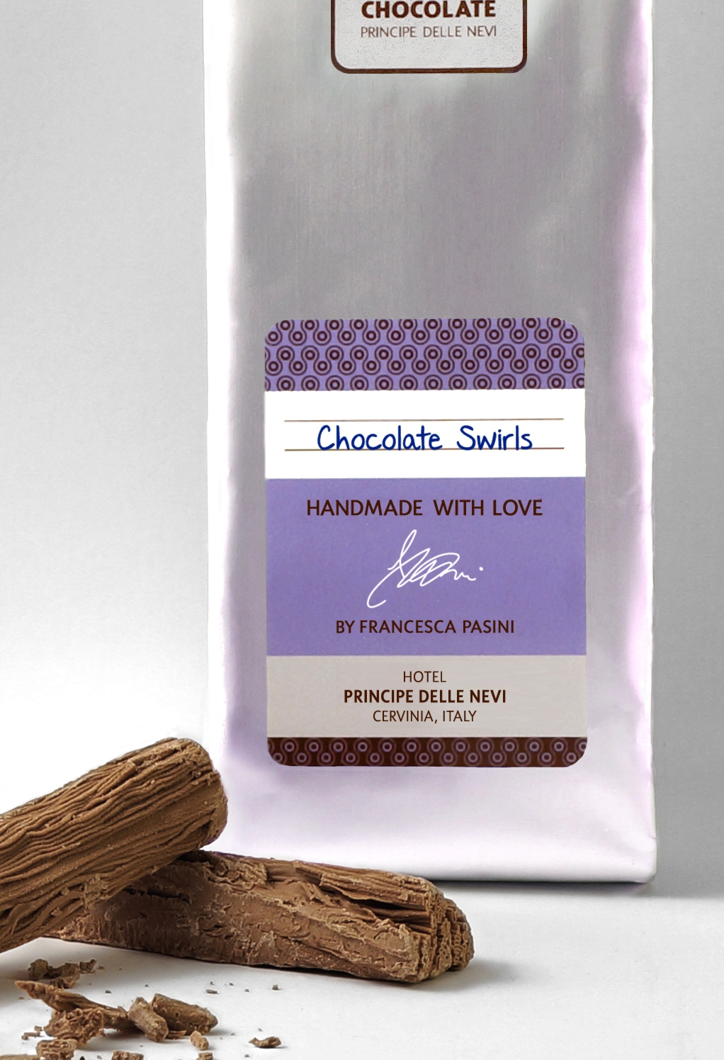 意大利豪華巧克力品牌包裝設計，專為酒店而定制