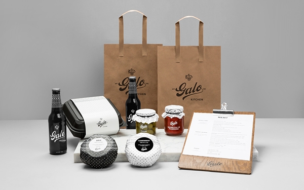 餐飲大全，法國全品類餐飲產品包裝設計