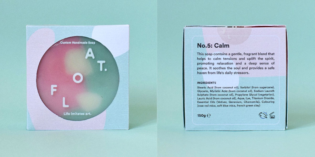 沐浴時(shí)間，全新的沐浴用品香皂產(chǎn)品包裝設(shè)計(jì)，盡情的放松休息吧！