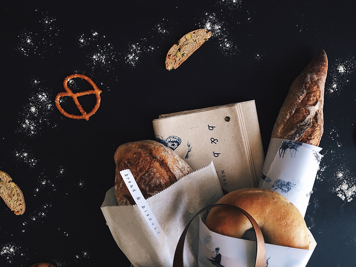 概念化早餐,面包與餅干食品飲料包裝設(shè)計(jì)