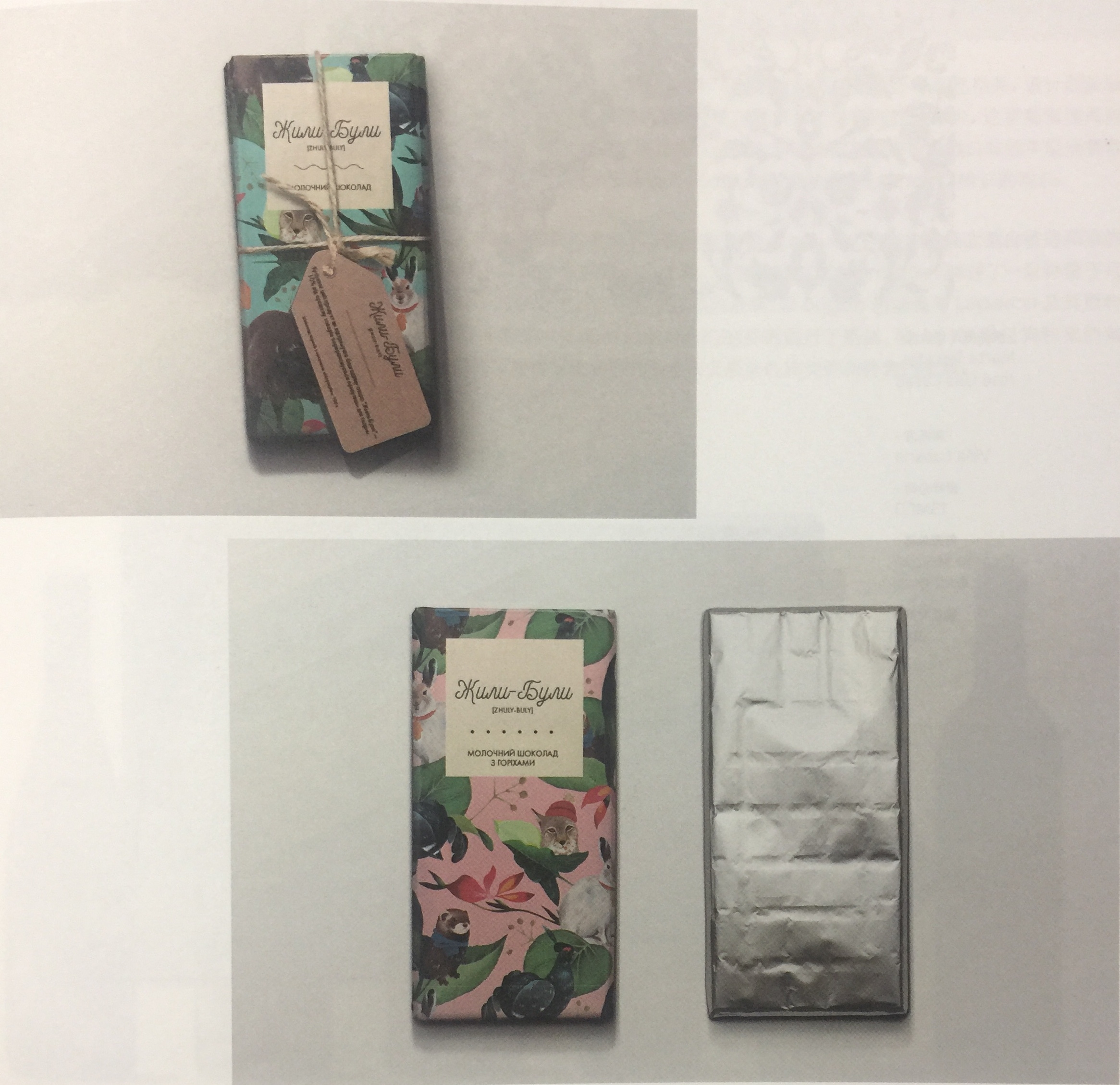 抵制非法獵殺動物、采集植物的行為-巧克力包裝設計