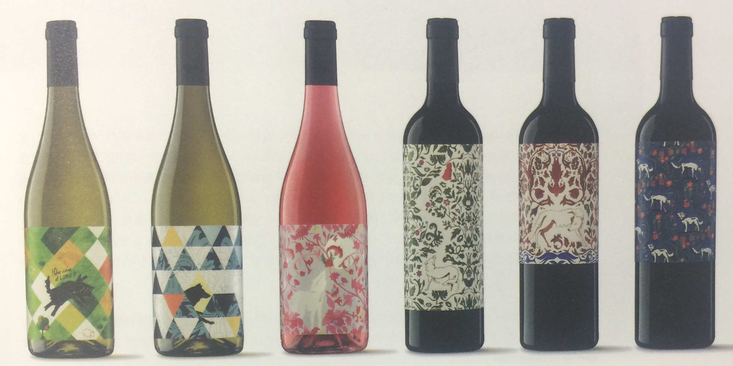 狼的故事-喚起兒時記憶的葡萄酒包裝設計