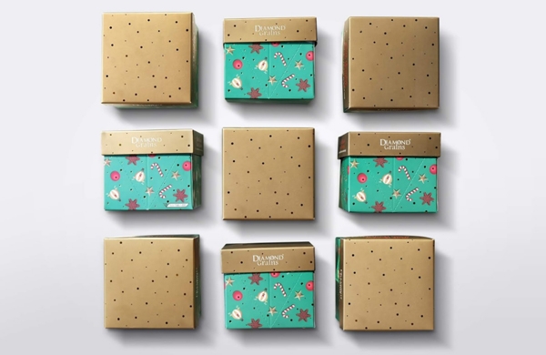 巧克力盒化身圣誕樹！包裝結構創意為顧客帶來的驚喜體驗