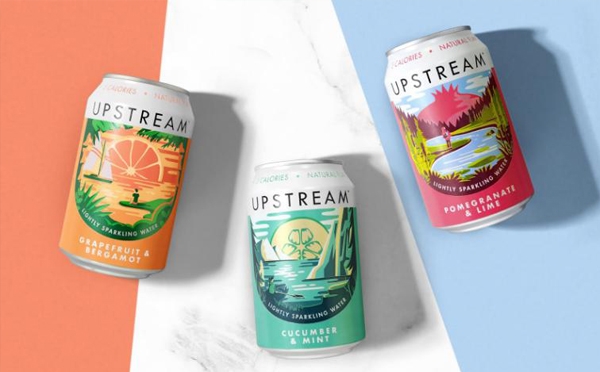 打開通往另一個世界的神奇之窗，帶你享受生活中片刻的寧靜｜蘇打水包裝設計