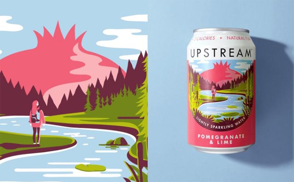 打開通往另一個世界的神奇之窗，帶你享受生活中片刻的寧靜｜蘇打水包裝設計