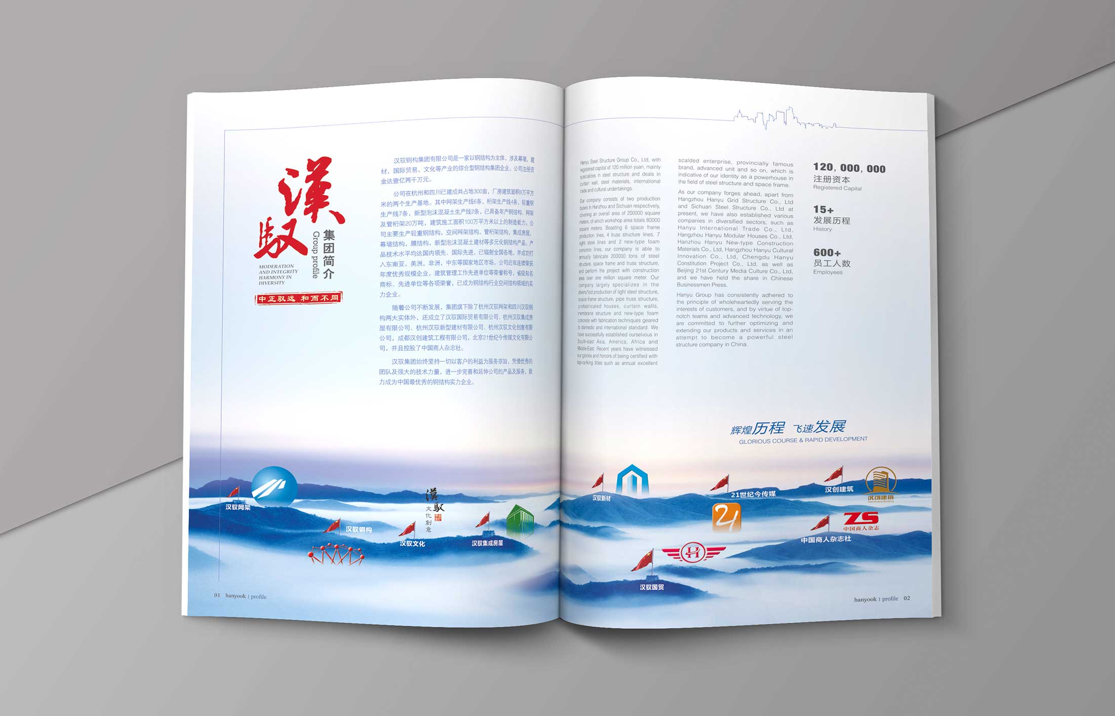 漢馭鋼構集團畫冊