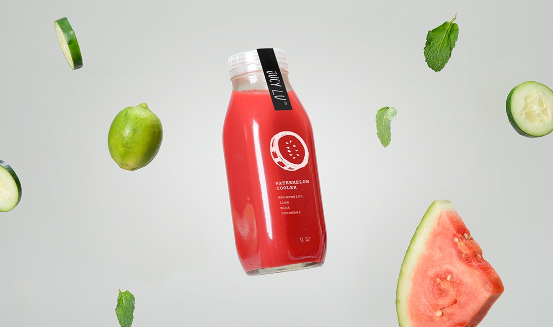 冷榨果汁和健康食品行業(yè)的品牌包裝設(shè)計