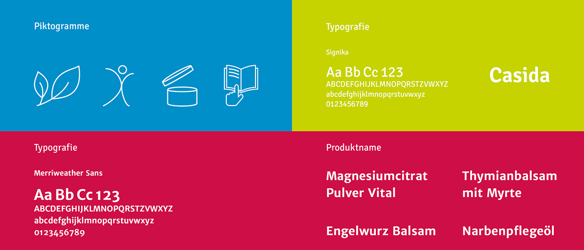 藥品包裝設計標準字、標準色